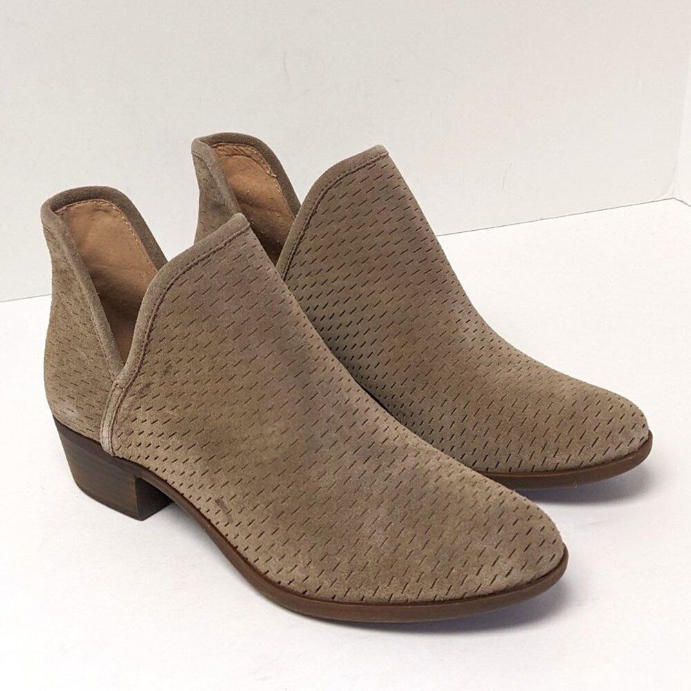 Lucky Brand Baley Ankle Boots, Brown, Women's 7.5 M
